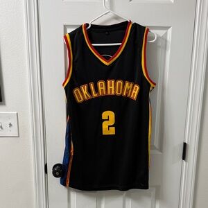 Oklahoma Black and Gold Basketball Jersey